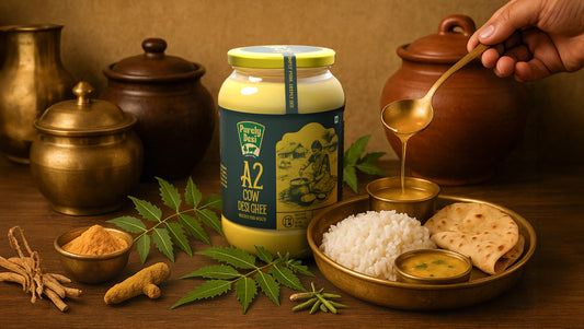 The Role of A2 Cow Desi Ghee in Traditional AyurvedicĀ Diets