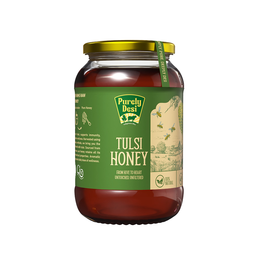Purely Desi Tulsi Honey