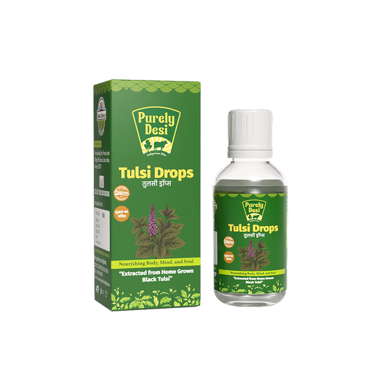 Purely DesiĀ® Organic Tulsi Drops