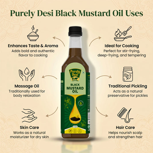 Purely DesiĀ® Mustard Oil