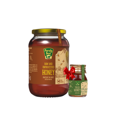 Purely Desi-Honey  (free gift)