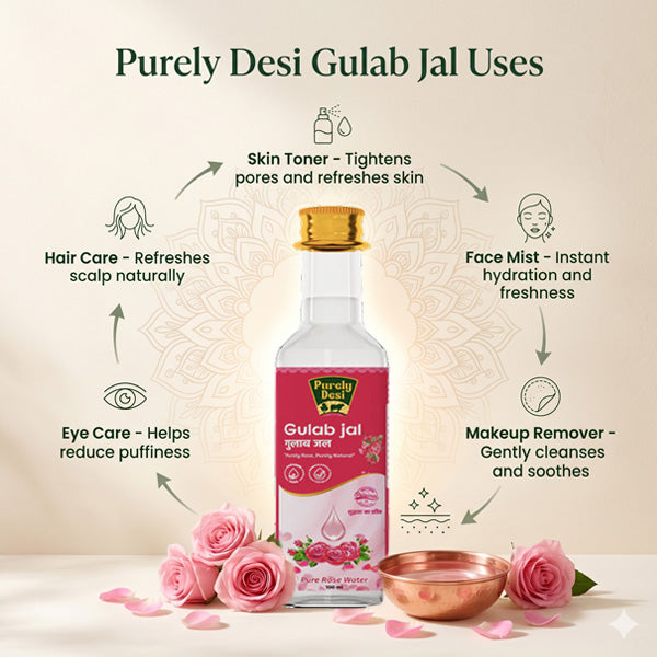 Purely Desi Rose Water
