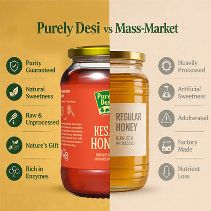 Purely Desi Kesar Honey
