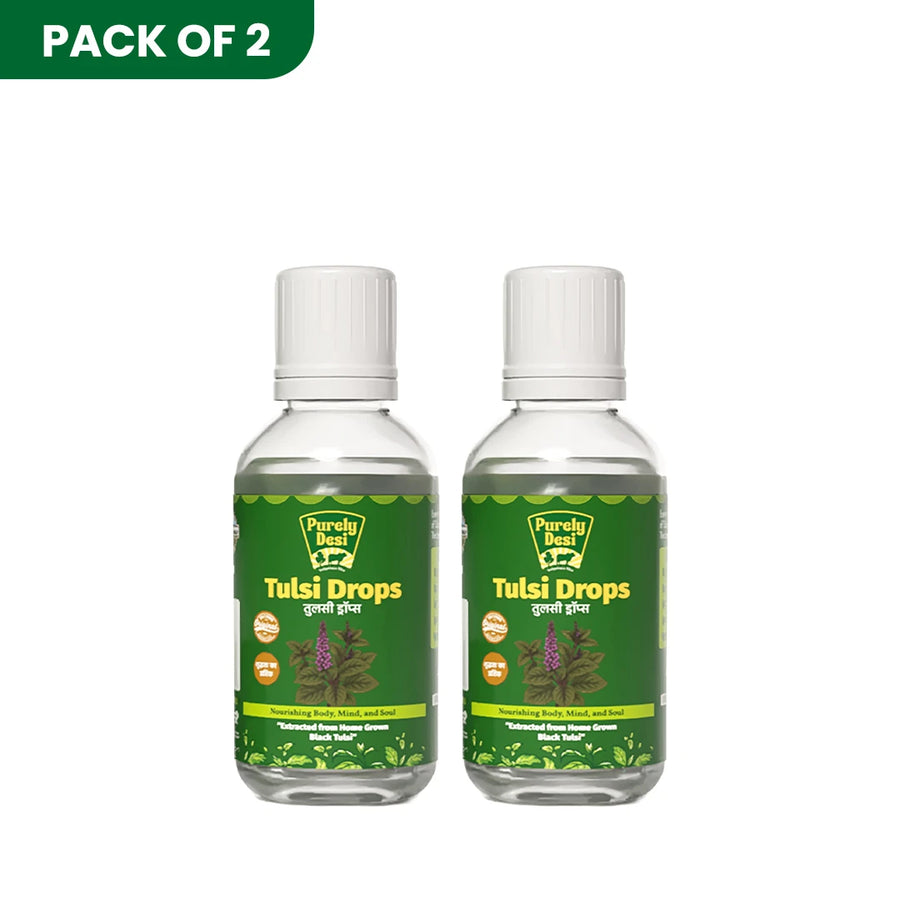 Purely Desi® Organic Tulsi Drops