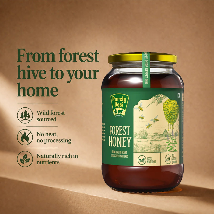 Purely Desi Forest Honey