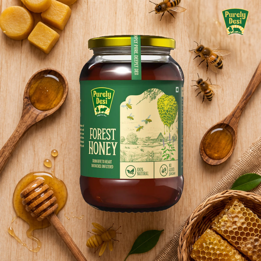 Purely Desi Forest Honey